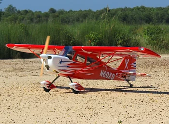 Seagull Champion Xtreme Decathlon 60-85cc 310cm Röd