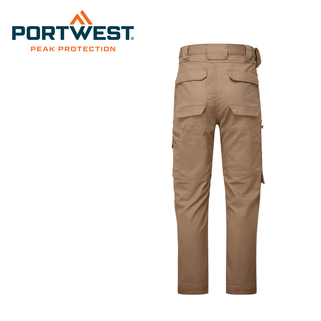 Stretch-housut Portwest KA323 Beige - 3