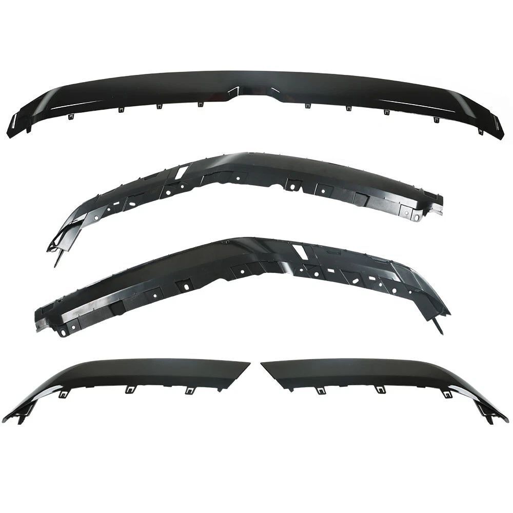 Över Grill Molding – Blank Svart - 3
