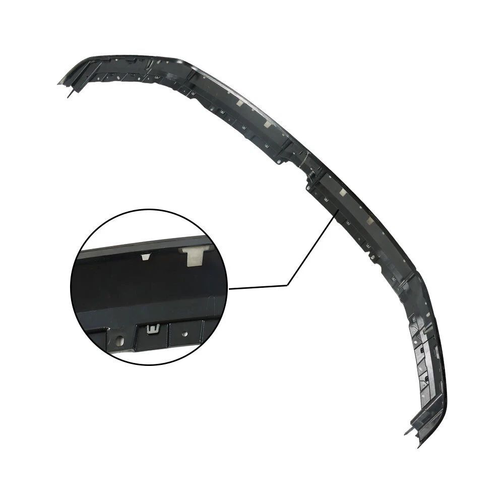 Över Grill Molding – Blank Svart - 4