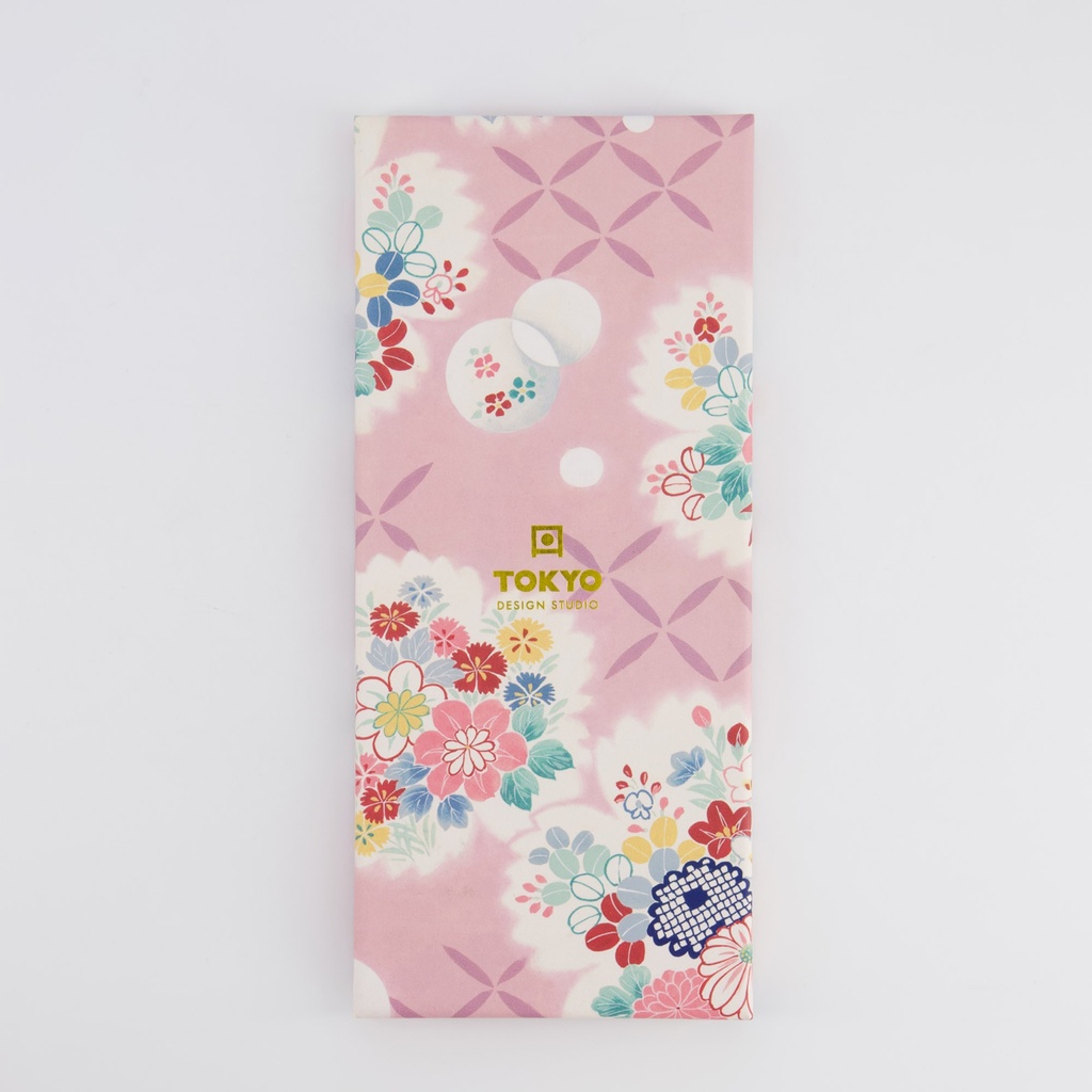JAPANSKA ÄTPINNAR MED PINNSTÖD-Pink Flower - 4