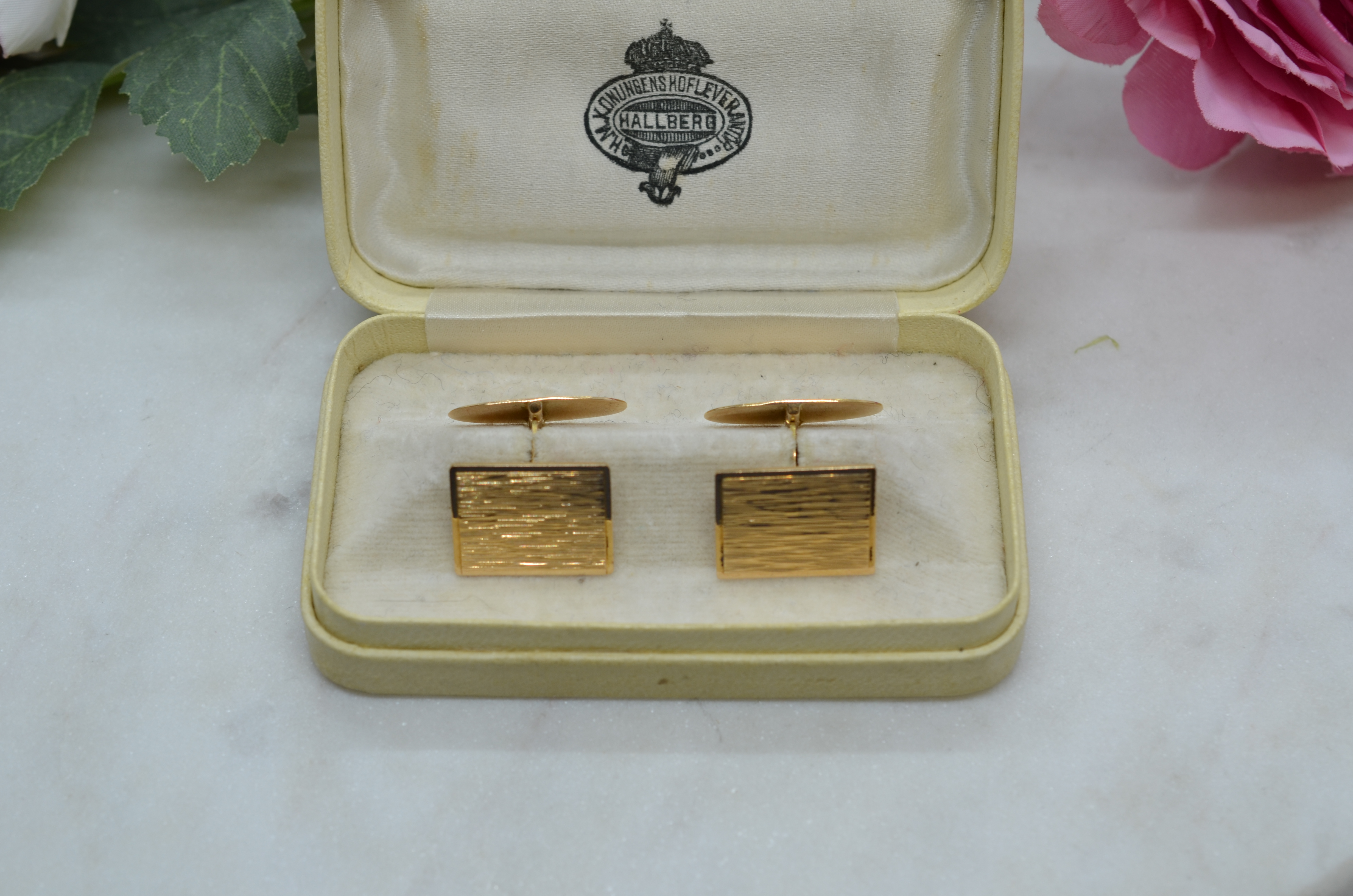 Vintage 18K cufflinks - 3