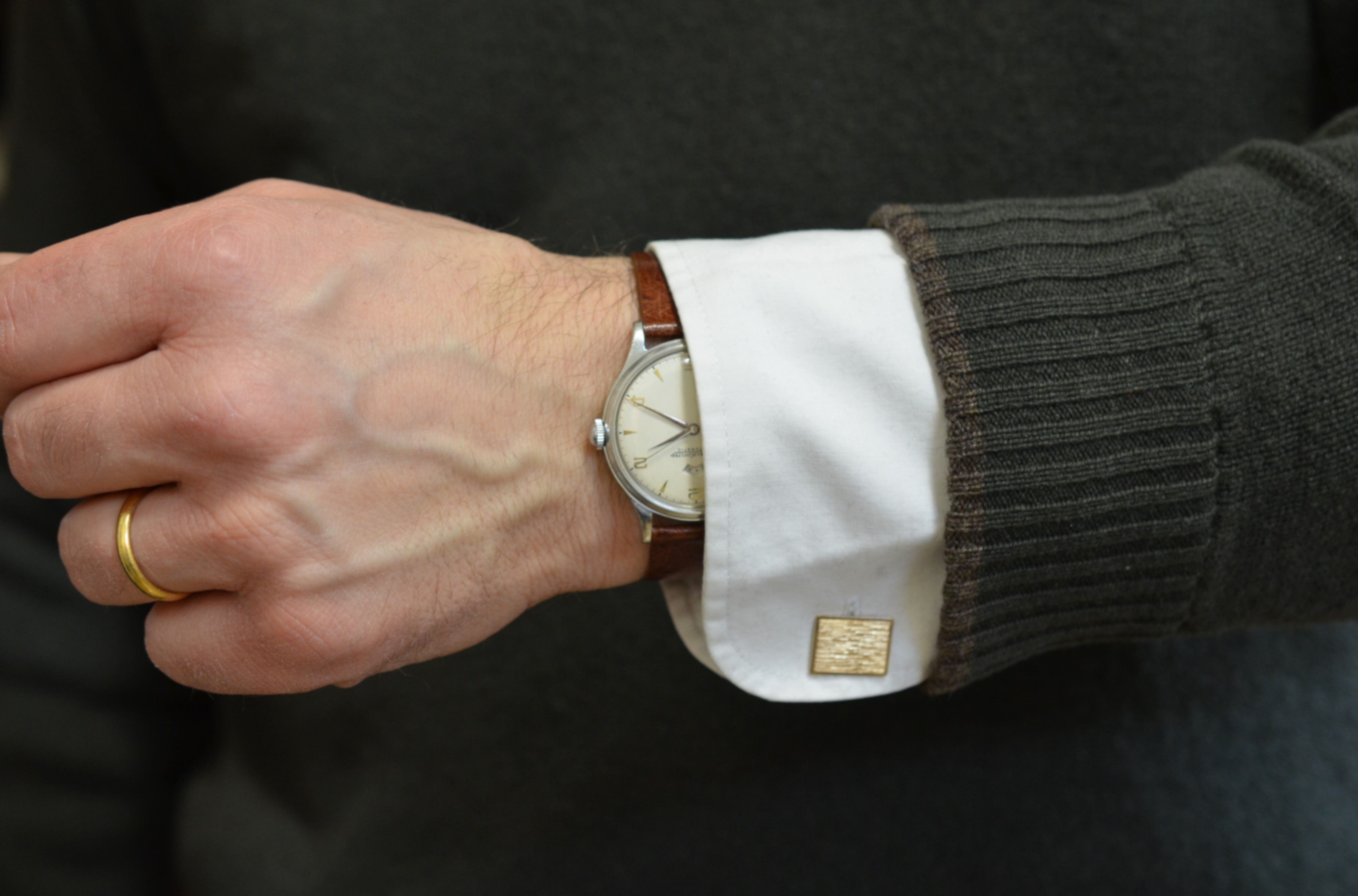 Vintage 18K cufflinks - 6