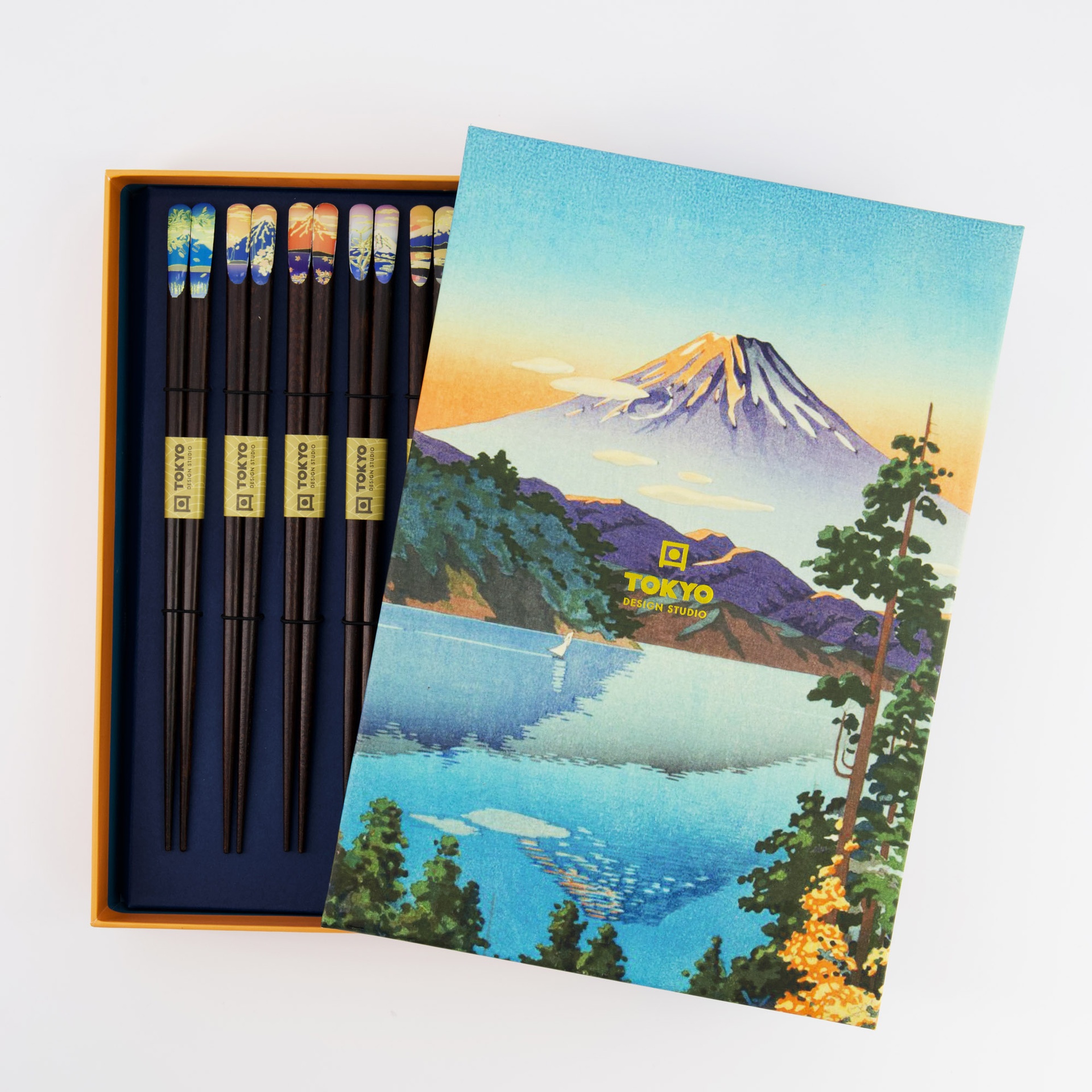 ÄTPINNAR TOKYO DESIGN Fuji Mountain PRESENTSET