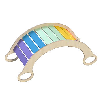 Gungande regnbågstunnel SPORADAS