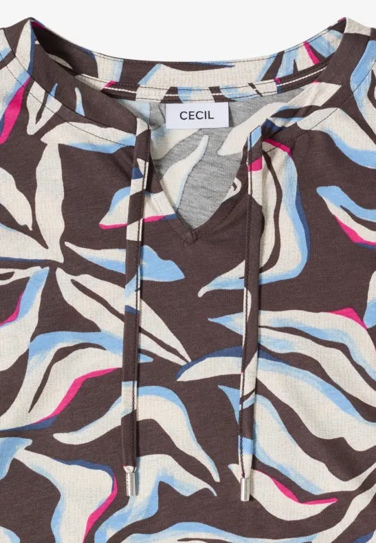 Multi AOP Tunic - Macchiato - Cecil - 5