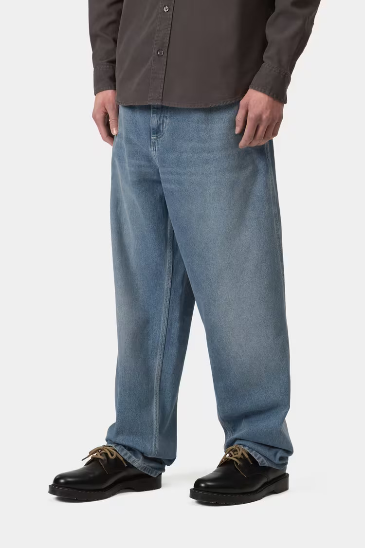 Carhartt WIP Simple Pant Blue Light True Washed - 3
