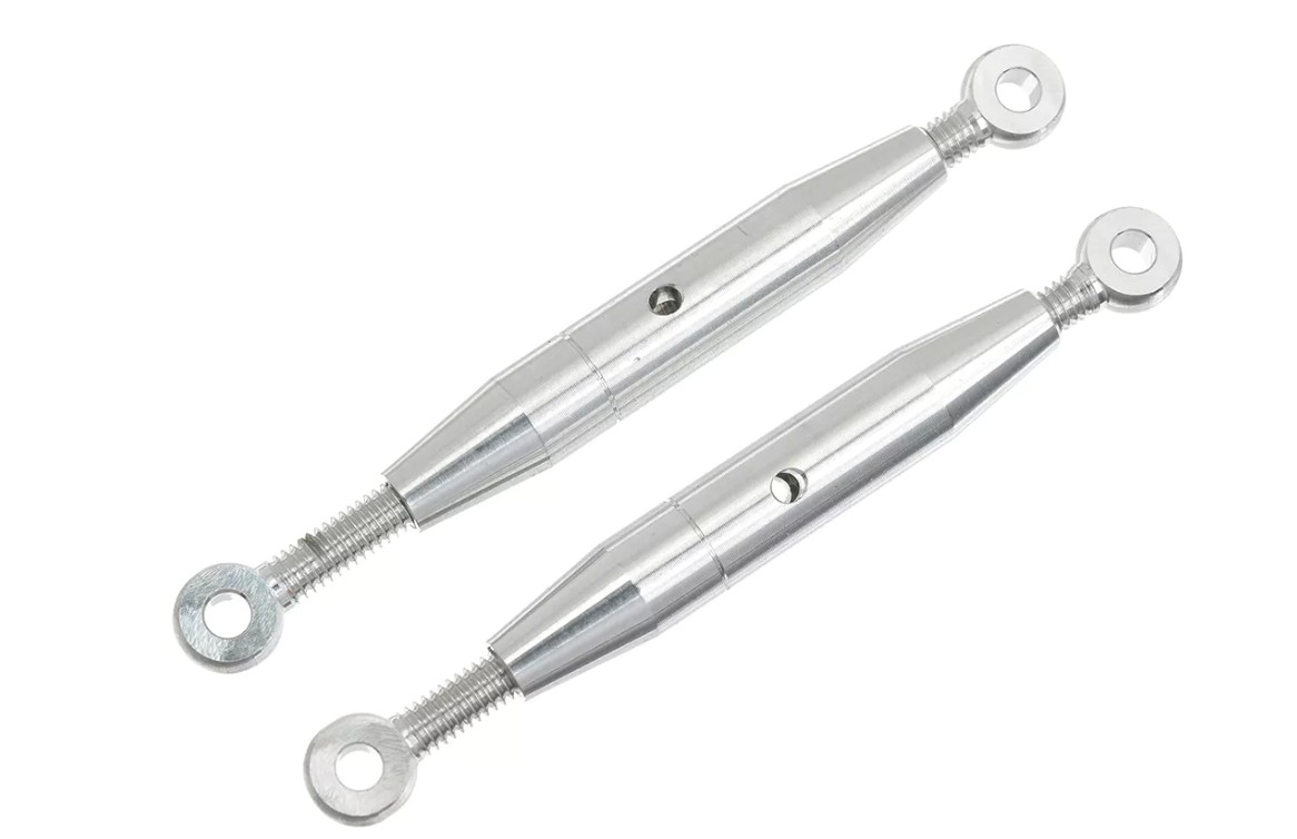 G-Force Precision Tension Couplers - M2.5 - Aluminium - 2 pcs
