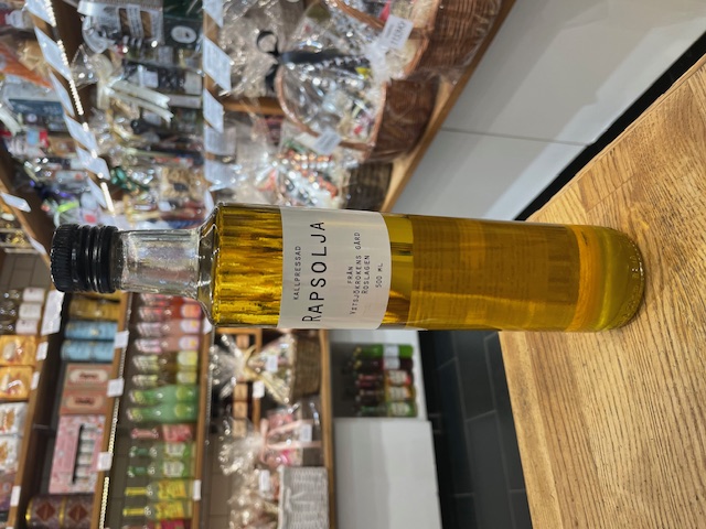 Vitsjökrokens Gård - Kallpressad Rapsolja 500ml