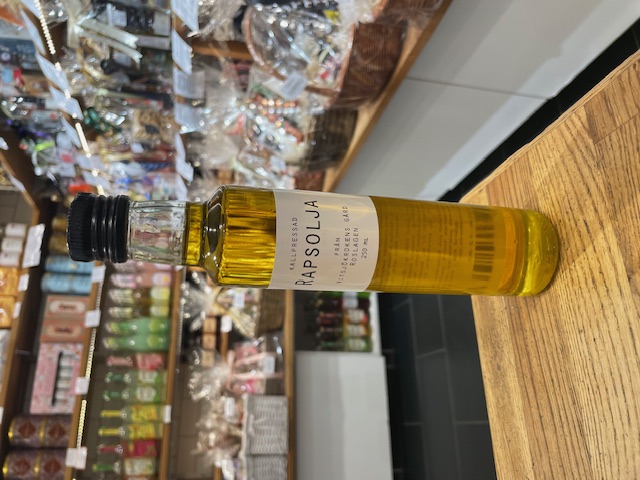 Vitsjökrokens Gård - Kallpressad Rapsolja 250ml