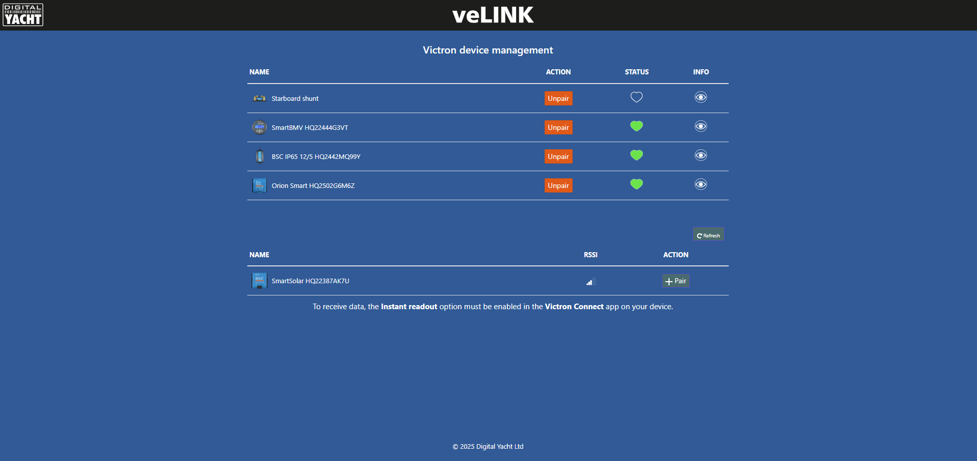 Digital Yacht veLink - Victron BT till NMEA 2000-omvandlare - 6