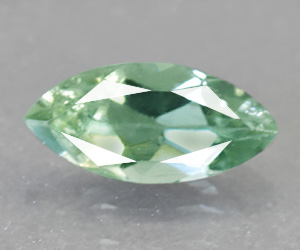Preciosa piedra preciosa de turmalina verde natural de 0,42 ct - 2