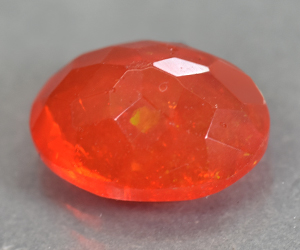 1.16 ct top quality natural loose Mexican fire opal gemstone - 3