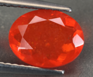 1.16 ct top quality natural loose Mexican fire opal gemstone