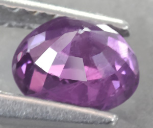 Espinela púrpura natural rara de 0,72 ct de Mogok, Birmania - 3