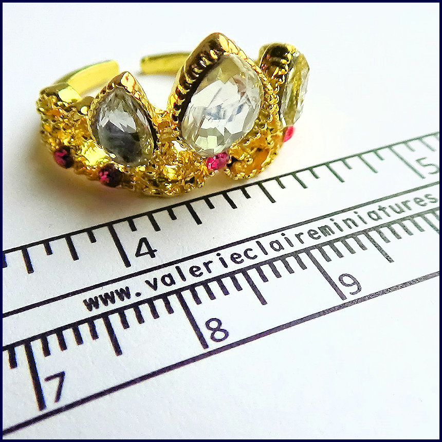 Crown gold - from Valerie Claire Miniatures