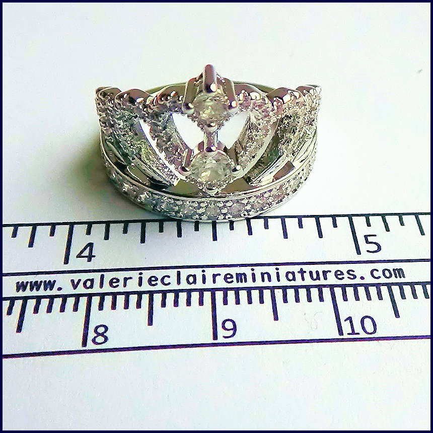 Crown silver - from Valerie Claire Miniatures