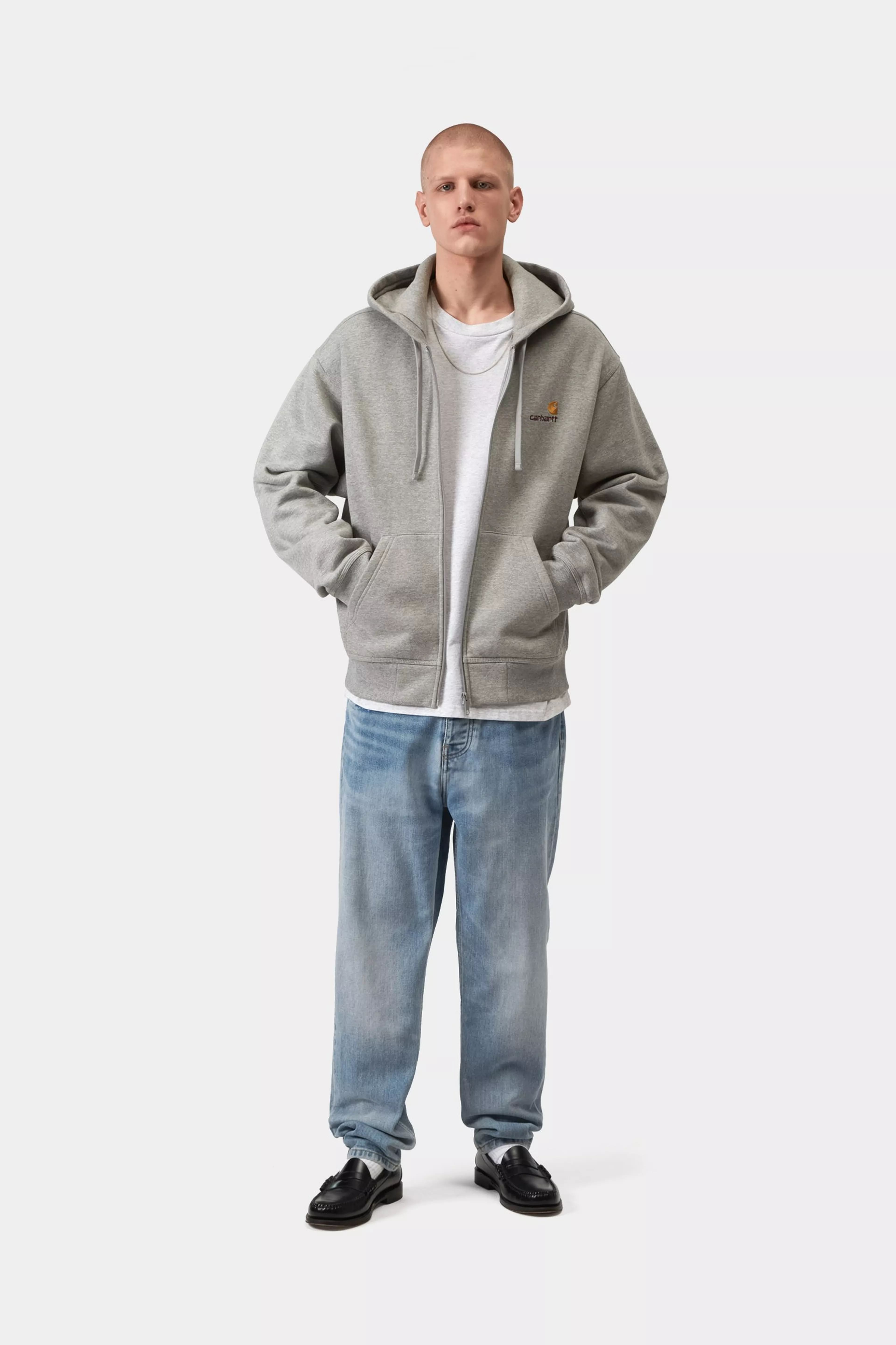 Carhartt WIP Klondike Jeans Blue Light Used Washed - 4