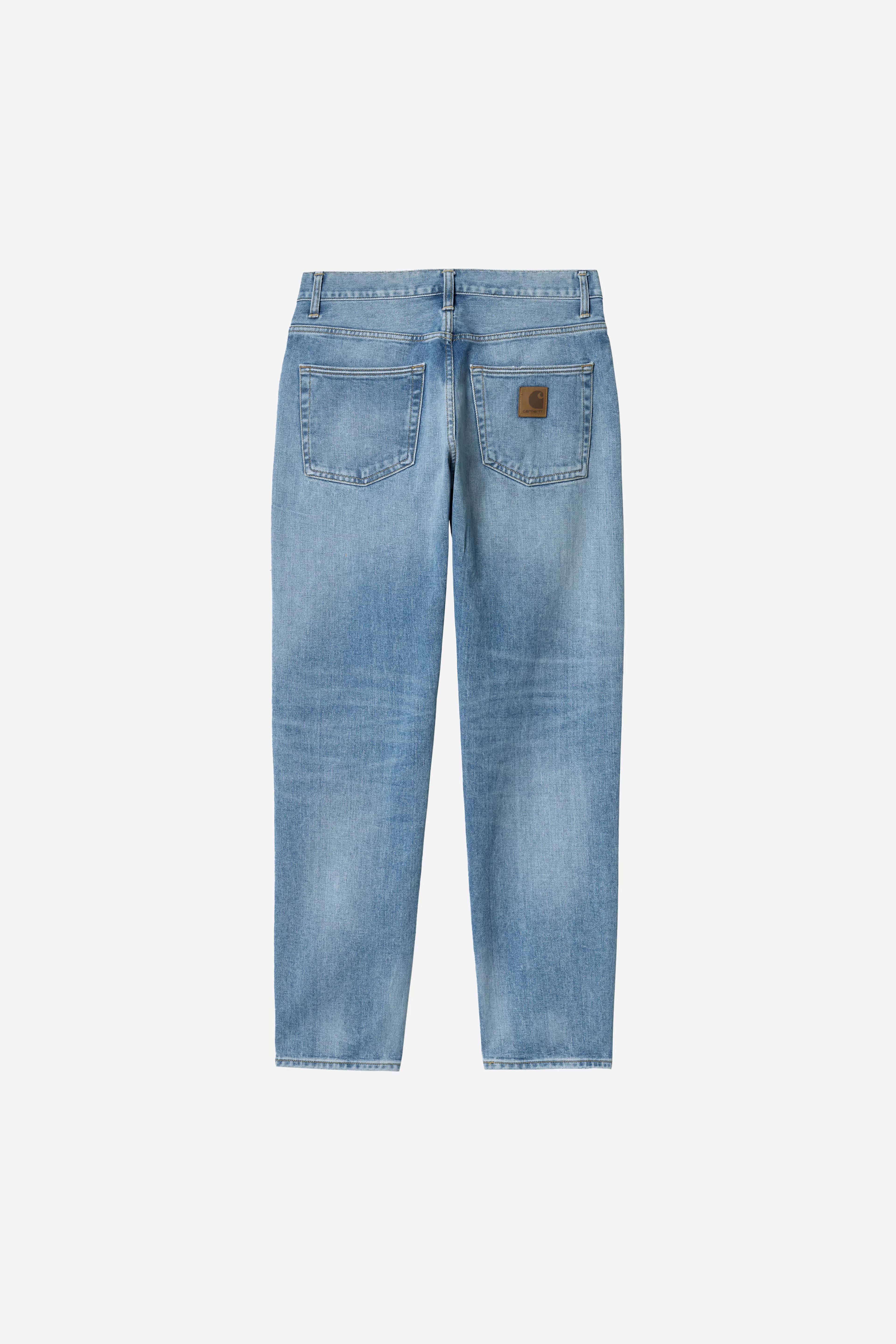 Carhartt WIP Klondike Jeans Blue Light Used Washed - 5
