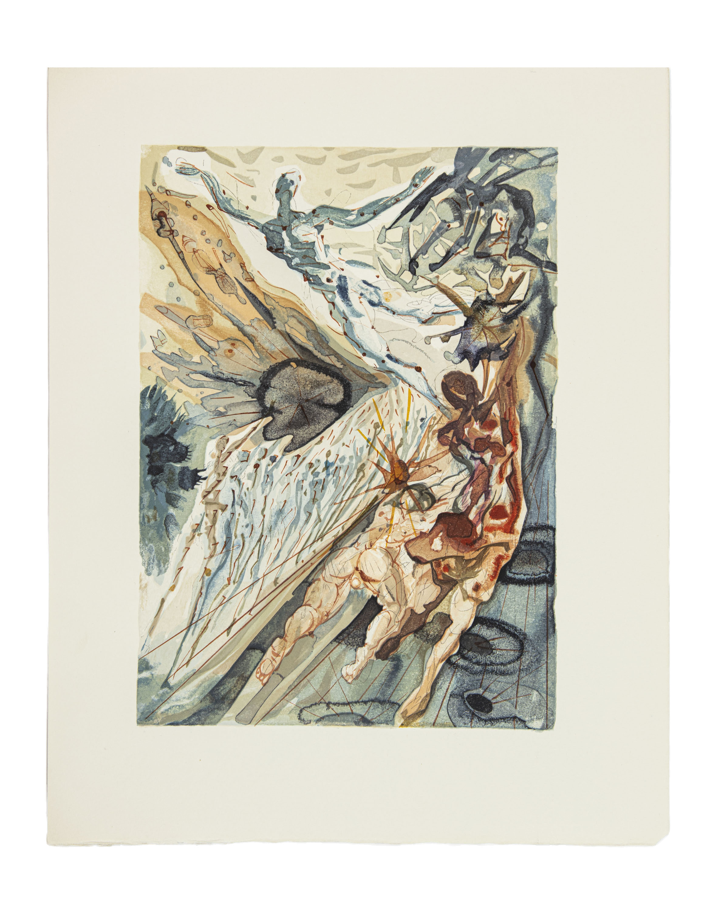 Purgatory nr 26 - Meeting of Two Groups of Lustful Ones