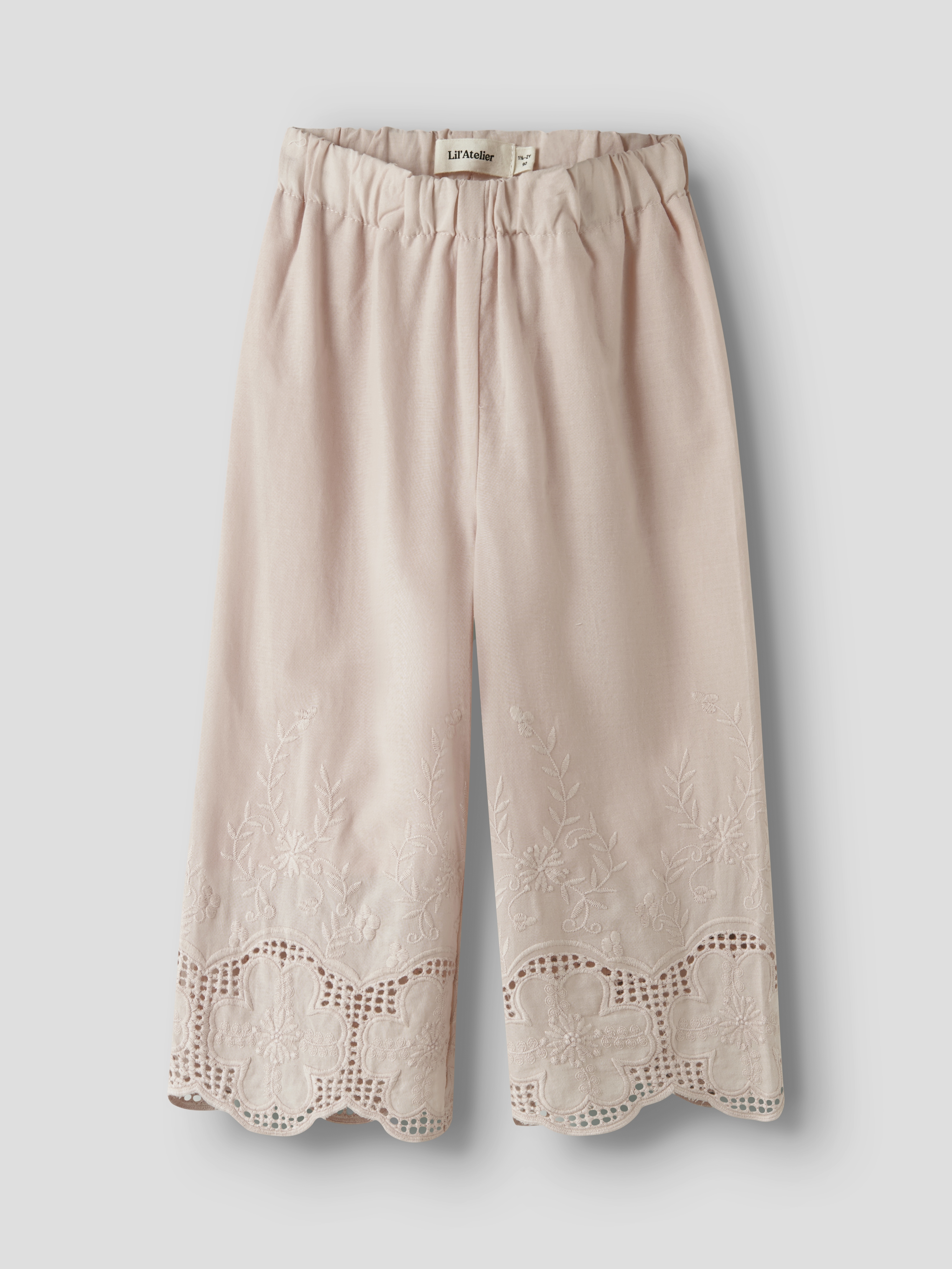 NMFDAYNA WIDE ANCLE PANT LIL Peach Whip