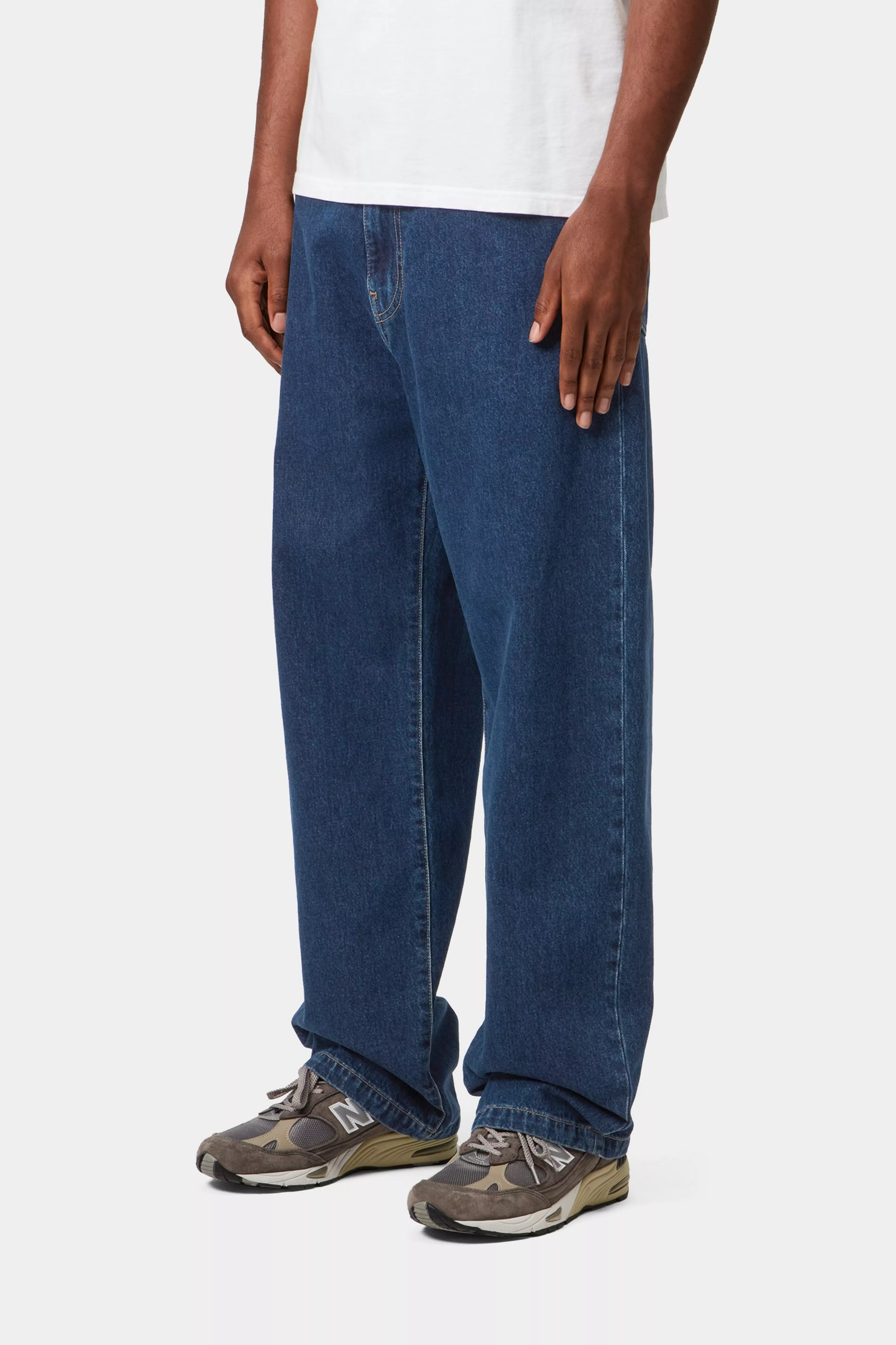 Carhartt WIP Landon Pant Blue Stone Washed - 3