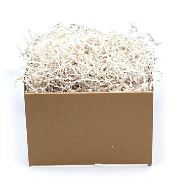 Strimlat papper vit - pyssel & fyllning