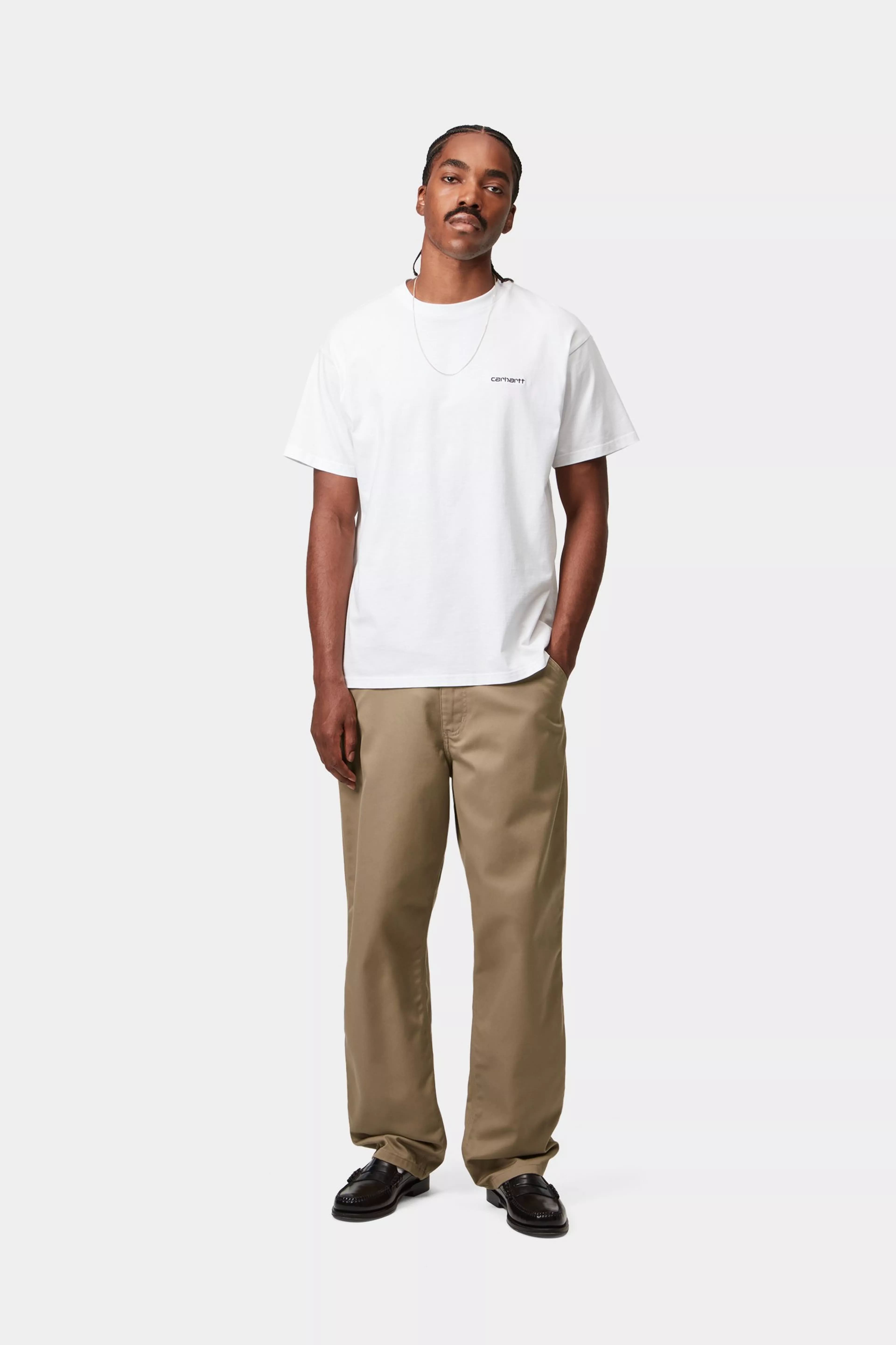 Carhartt WIP Simple Pant Leather Rinsed - 4