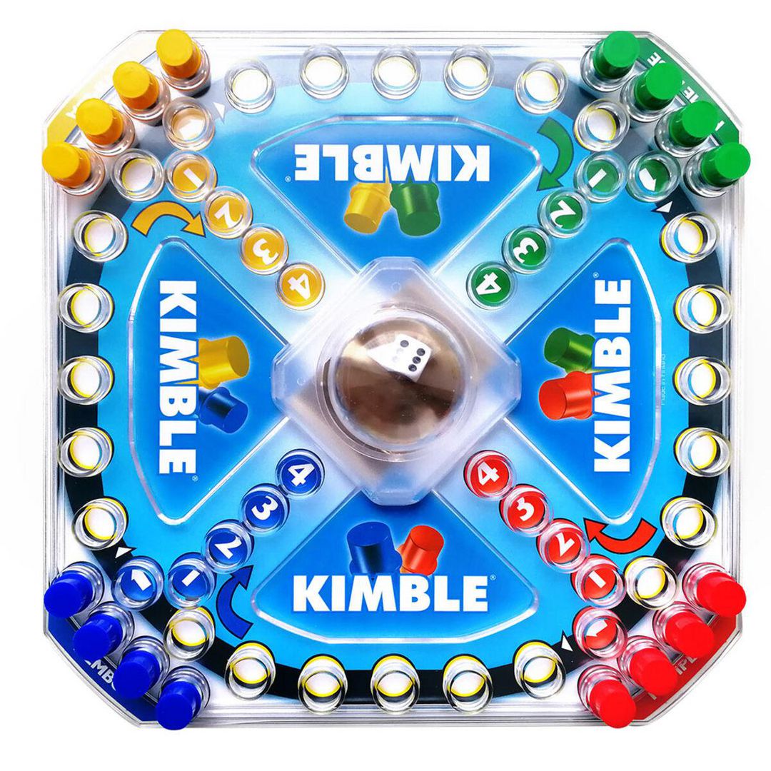 Kimble – klassiskt Fia-spel med Pop-O-Matic tärningskastare - 2