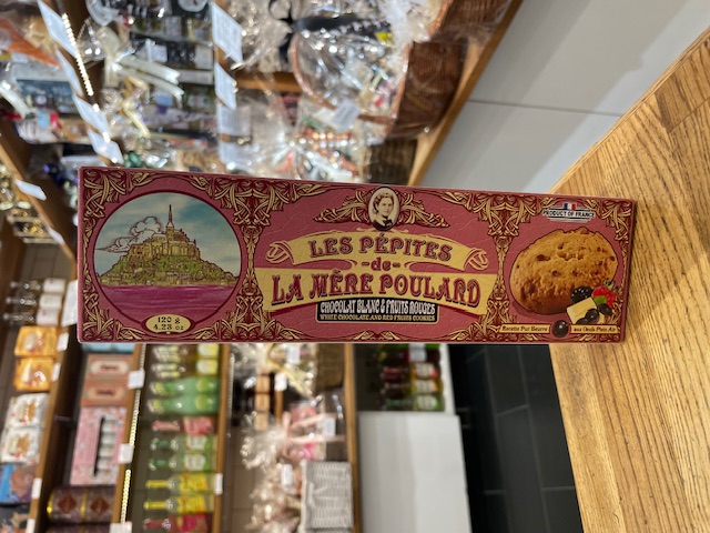 La Mère Poulard - White chocolate & Red Fruit Cookies 120g