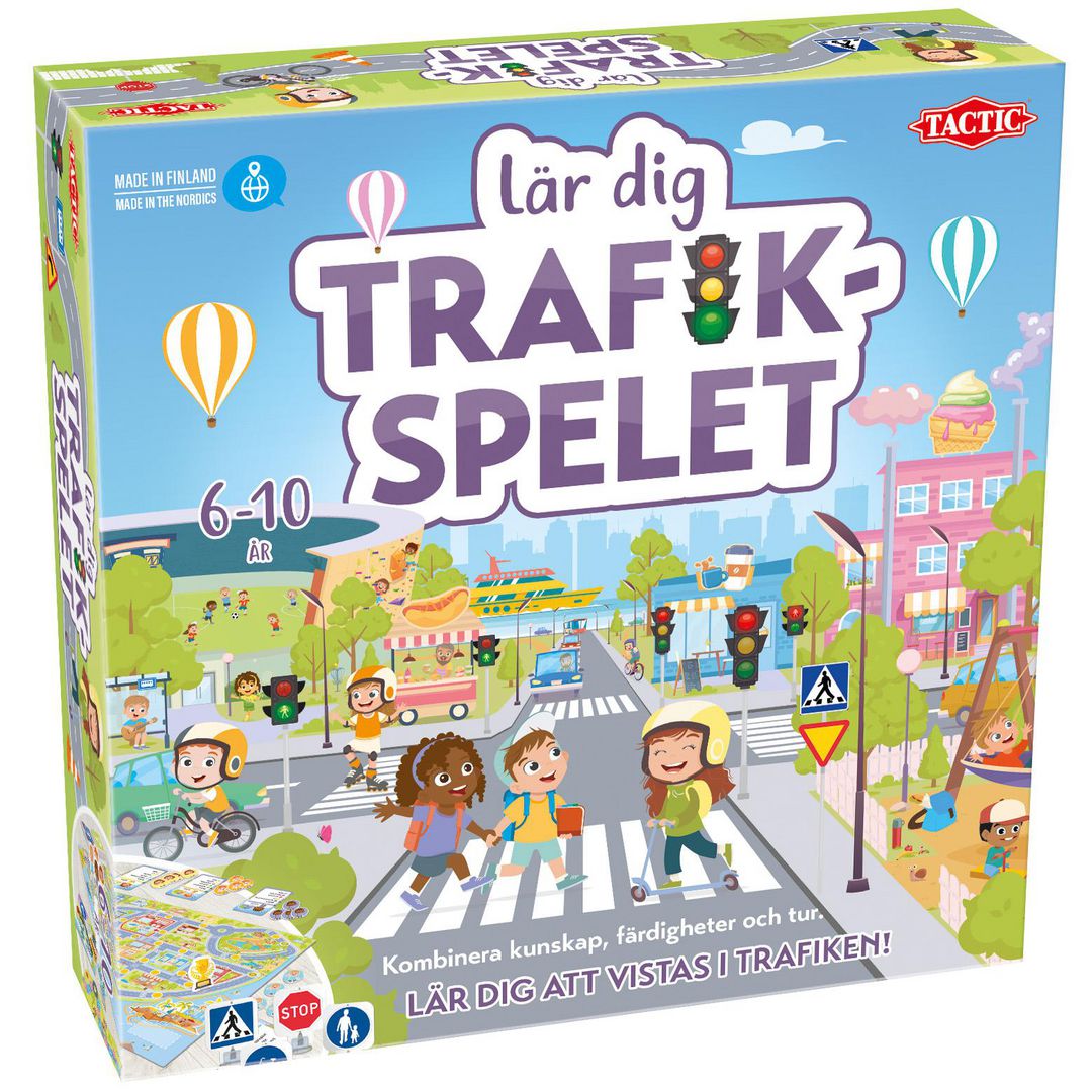 Spel Lär dig Trafikspelet