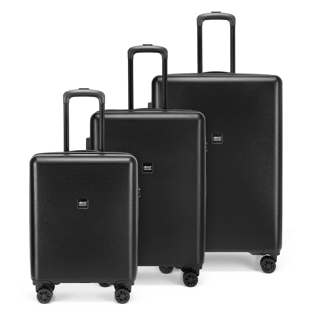 Hårda resväskor - AIRBOX AZ26 4W 3-set 75/65/55 Black