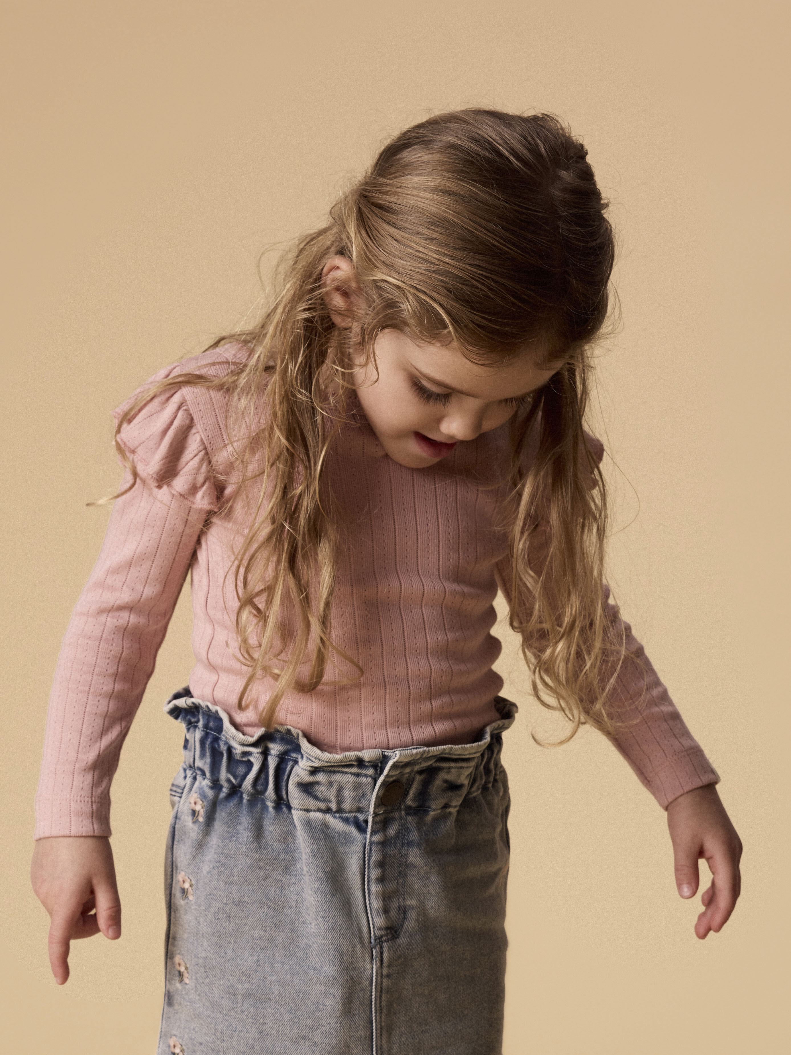 NMFRACHEL NAN LS SLIM TOP LIL Misty Rose - 4