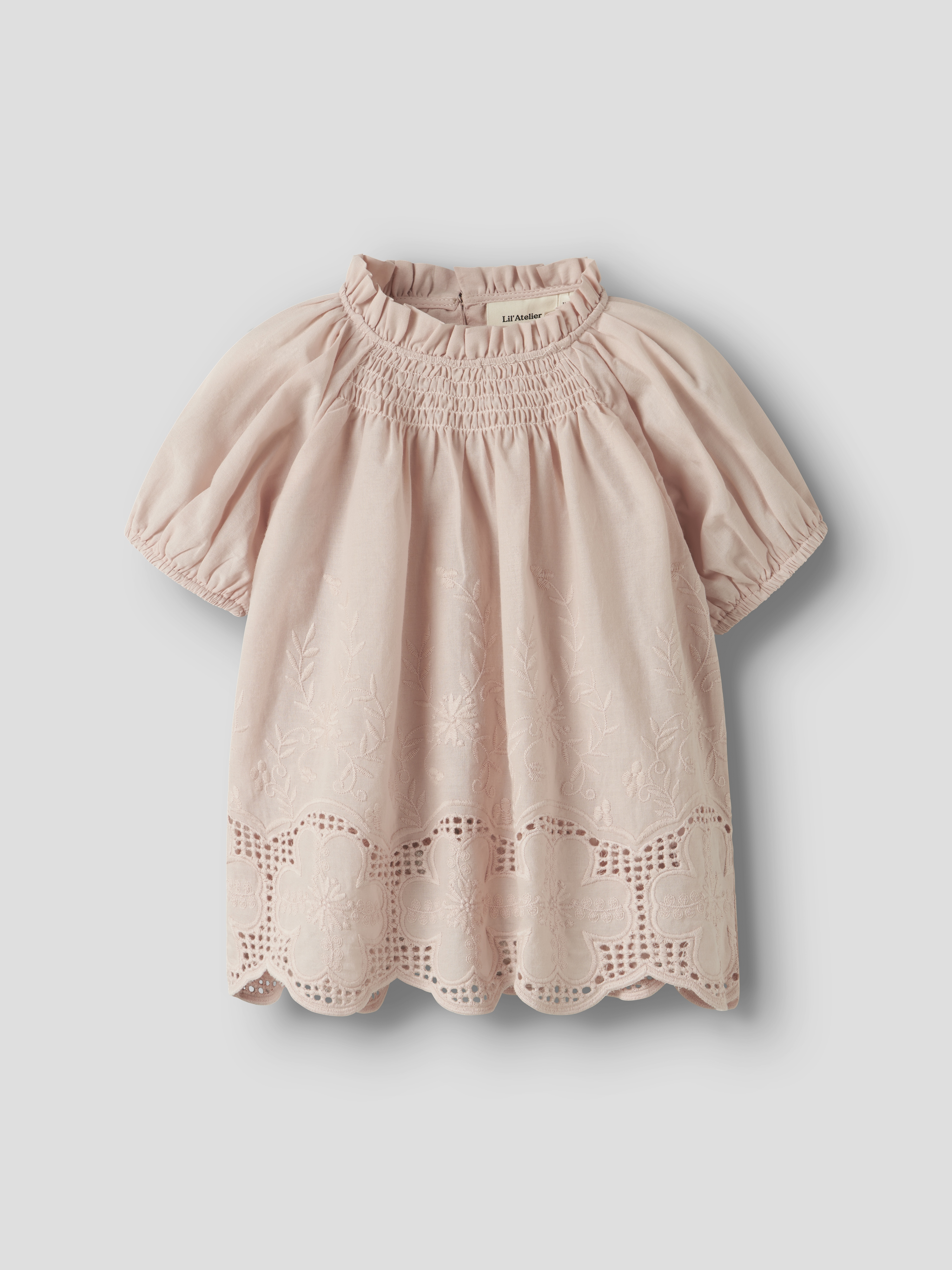 NMFDAYNA SS LOOSE SHIRT LIL Peach Whip