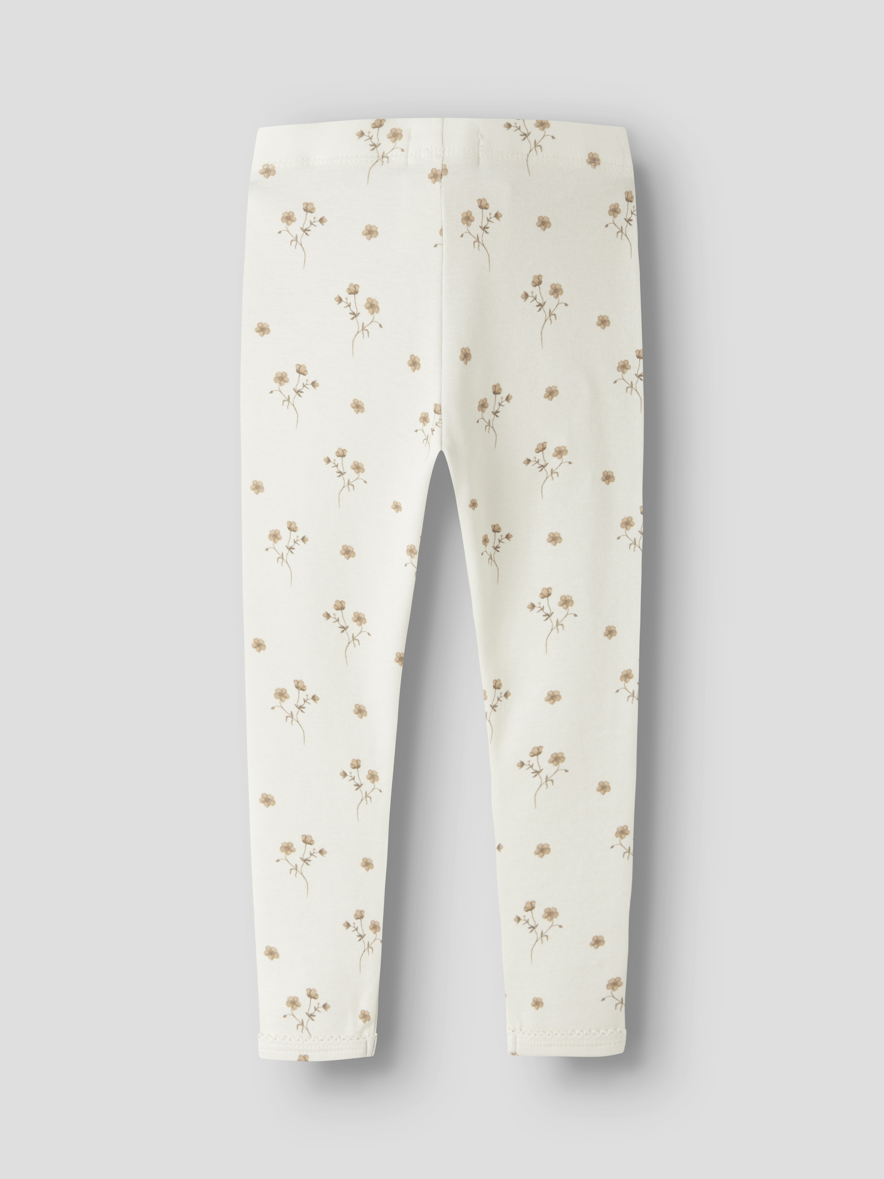 NMFLAYO SIN SLIM LEGGINGS LIL Coconut Milk FLOWER YELLOW - 2