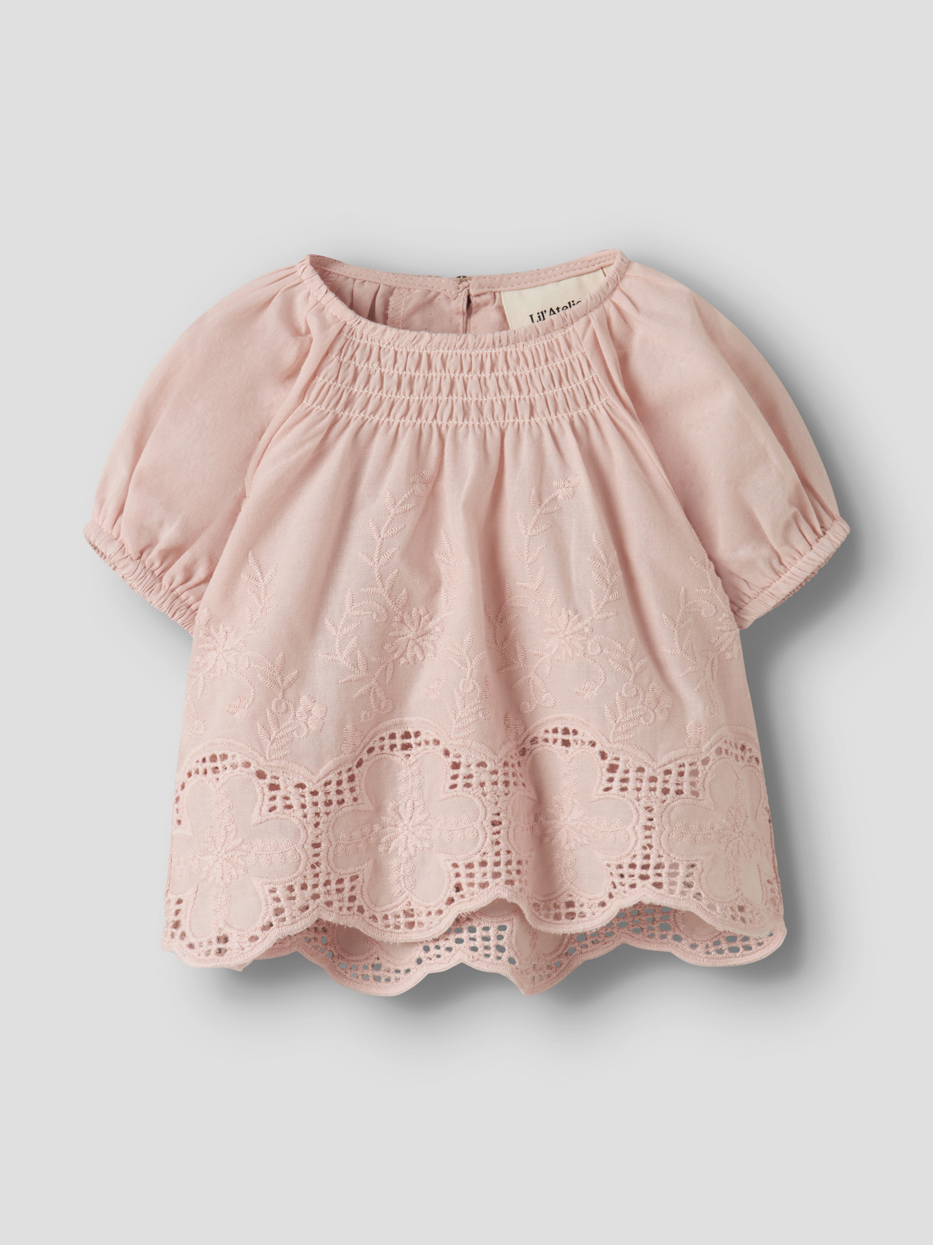 NBFDAYNA SS LOOSE SHIRT LIL Peach Whip