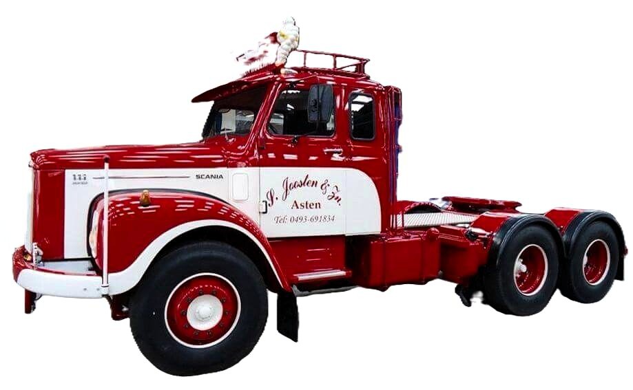 Scania 110/111 Sovhytt  6x2                              Resin kit 1:24 