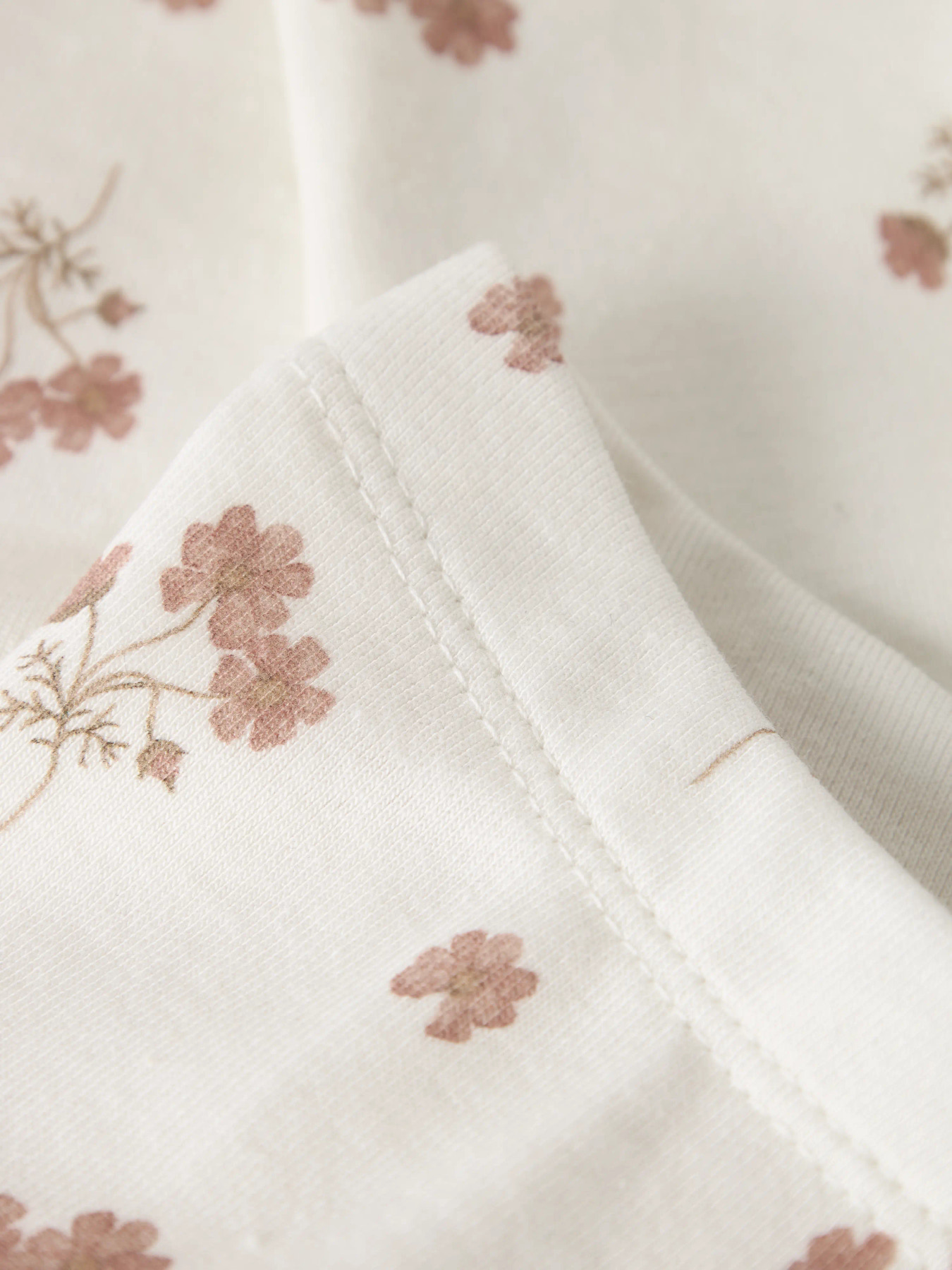 NBFLAYO SIN SLIM LEGGINGS LIL Coconut Milk Flower Pink - 3
