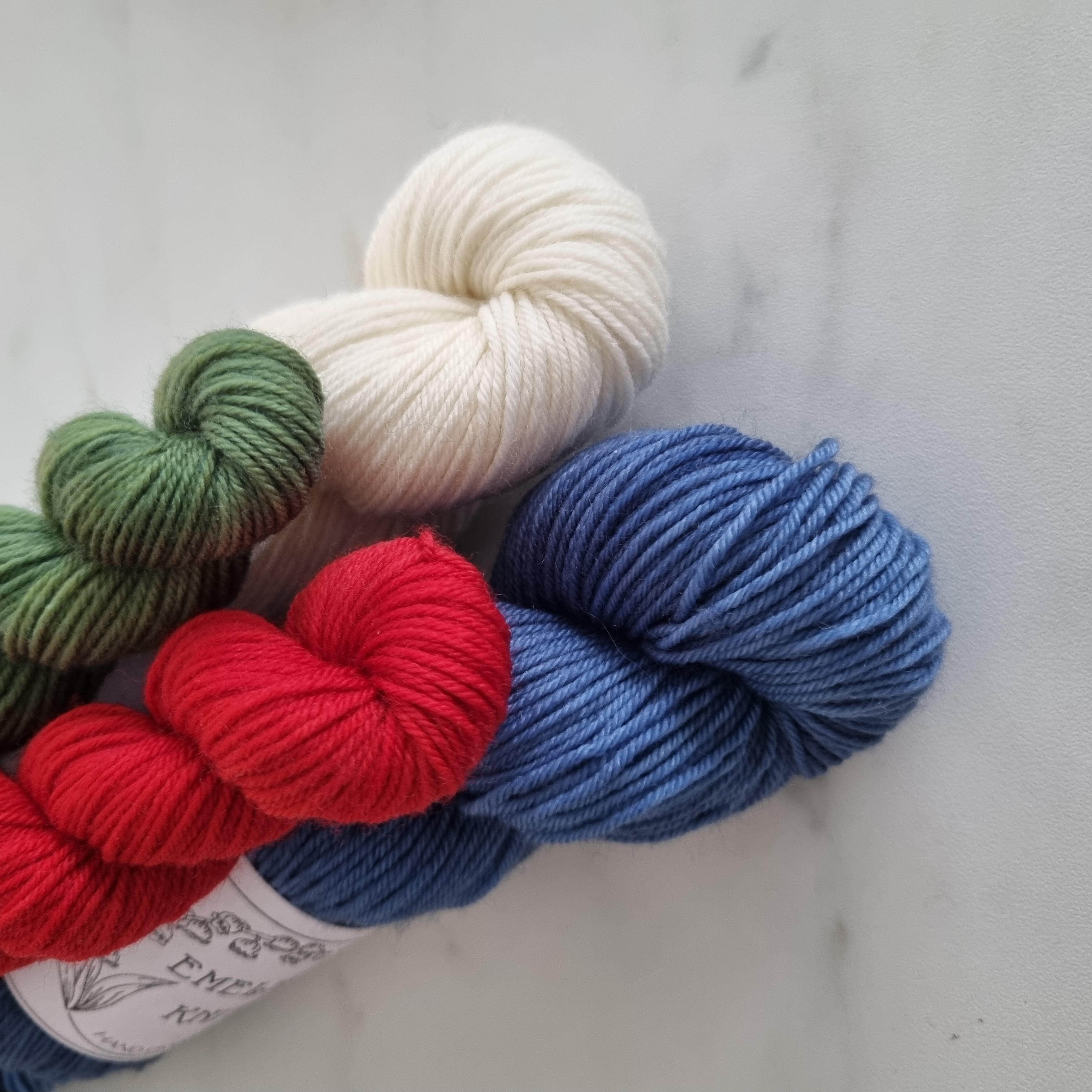 Longing Socks Kit Blå