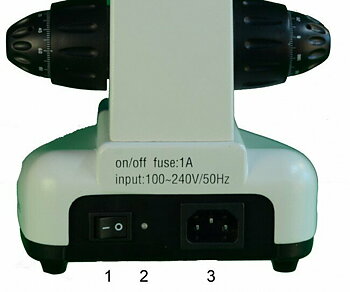 Hobbymikroskop BMS146 FLASQ LED 230 V, bino