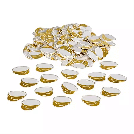 Studentdekoration PAKET Premium Vit/Guld  - 10