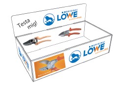 LÖWE demolåda papp "Testa mig"