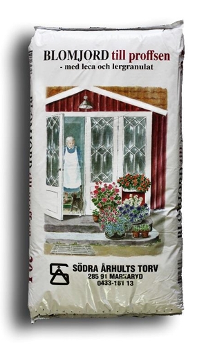 Standardkollektion:  Blomjord proffs (även kallad leca lera)  20 Liter  Halvpall: 42 st