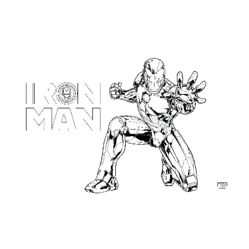 Avengers Marvel Målarbok med Klistermärken Iron Man NY - 5