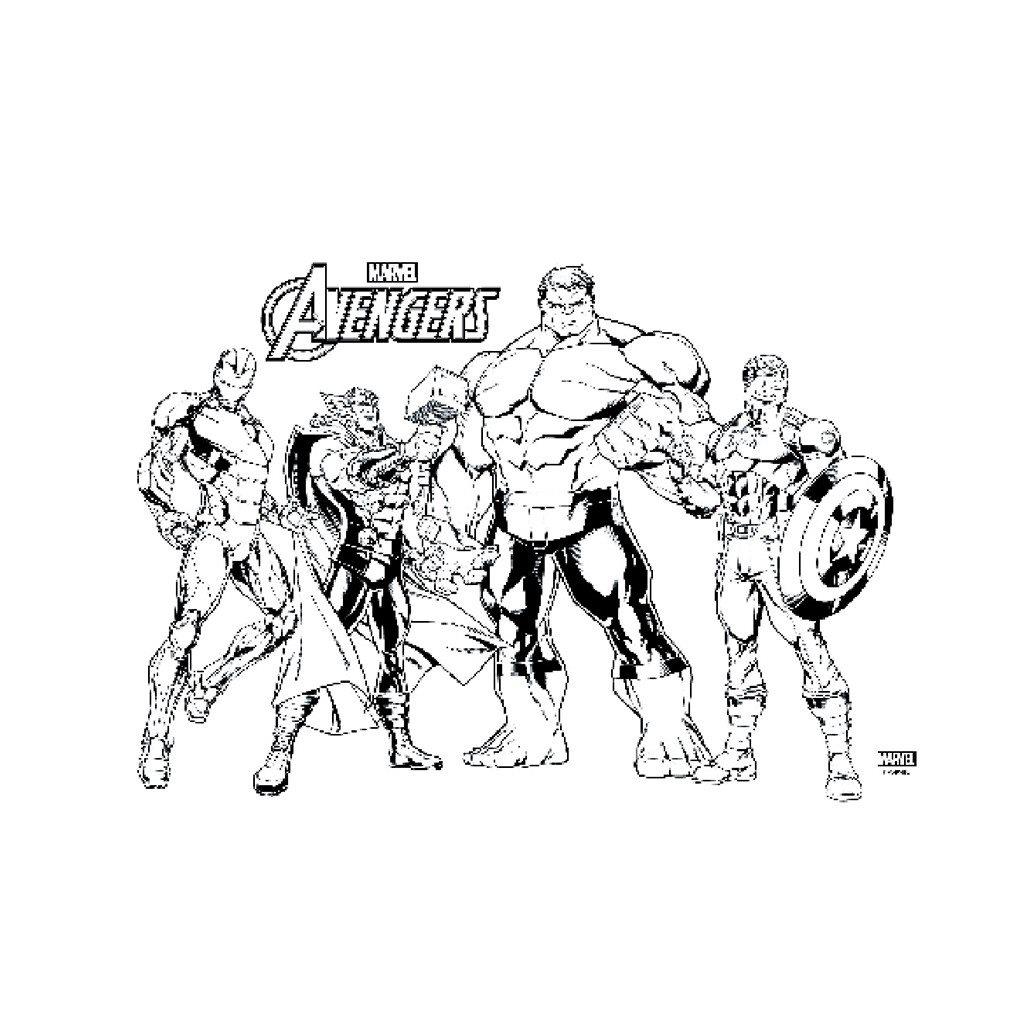 Avengers Marvel Målarbok med Klistermärken Iron Man NY - 4