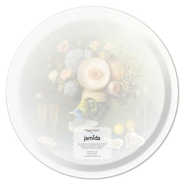 Tray "A little bird told" Ø 39cm - 2