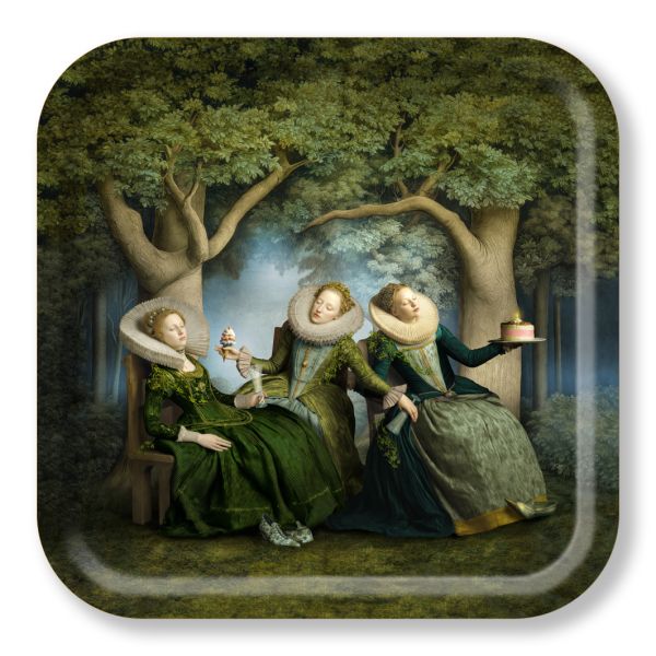 Tray "Slumber party" 32x32 cm