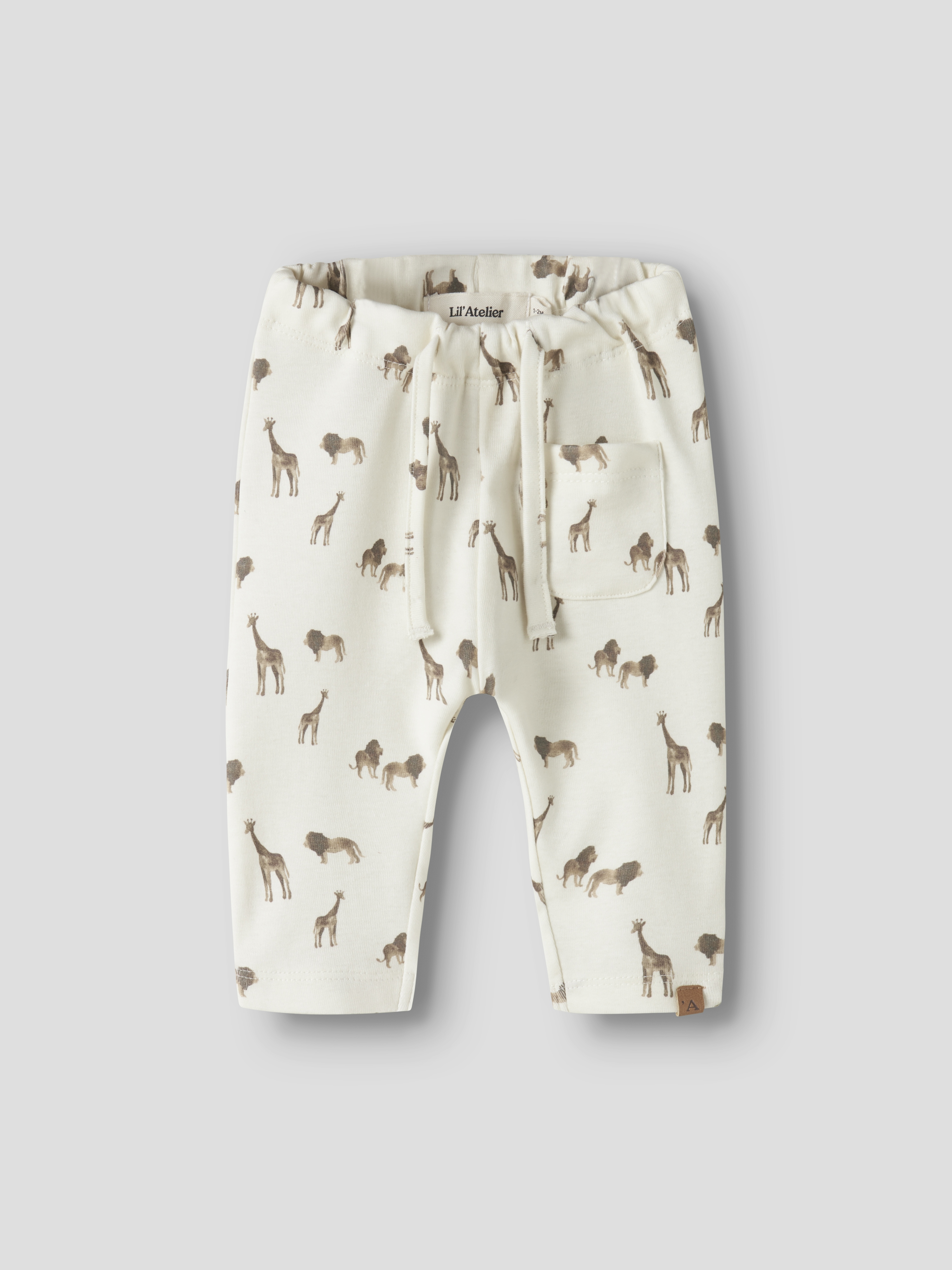 NBMLAYO GEU LOOSE PANT LIL Coconut Milk LION