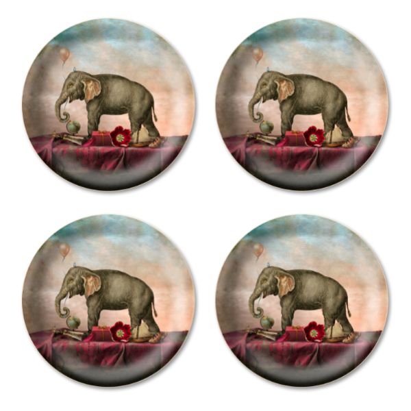Coaster "A fine romance" set/4