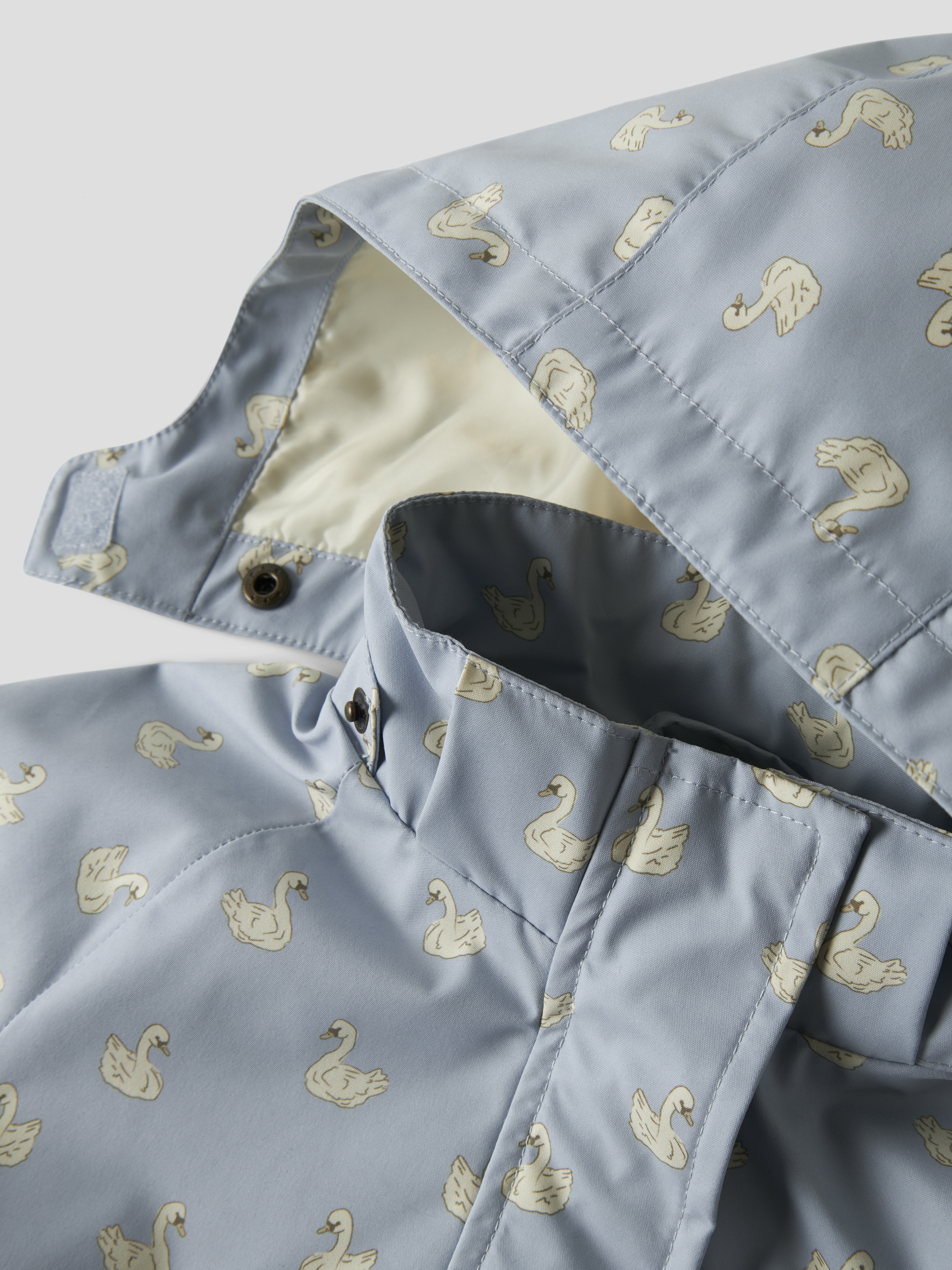 NMFGUDRUN JACKET FO LIL Zen Blue SWAN - 3